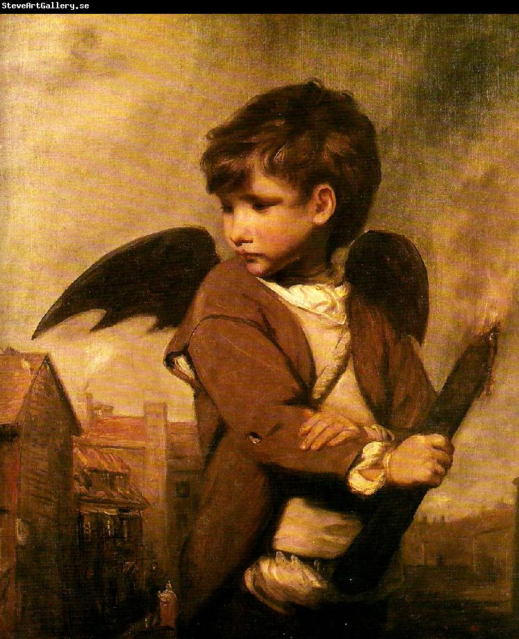 Sir Joshua Reynolds cupid as link boy